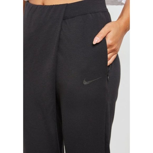 Nike Flow Lux Dri-FIT Training Pant 933436-010 Black Yoga Small - Picture 4 of 11